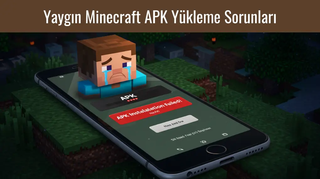 Yaygın Minecraft APK Yükleme Sorunları